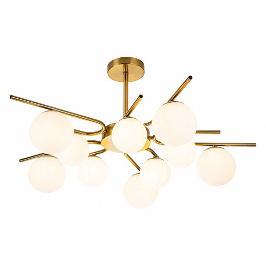 Люстра на штанге Escada Sphere 642/10P Brass