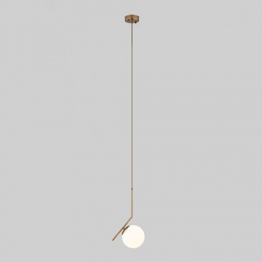 Подвесной светильник Eurosvet Frost Long 50159/1 латунь