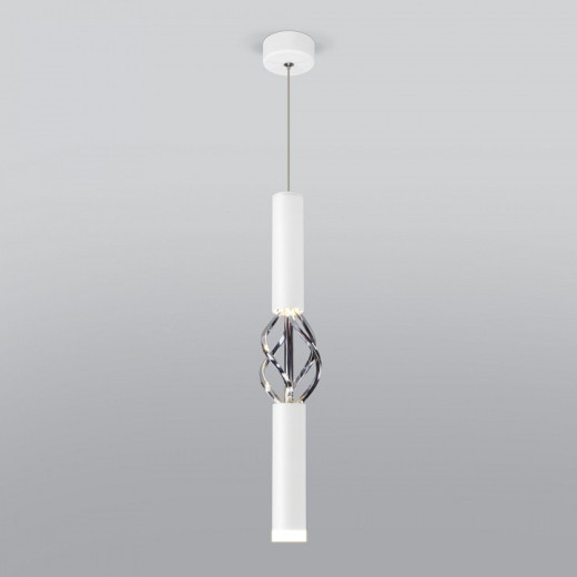 Подвесной светильник Eurosvet Lance 50191/1 LED белый/хром