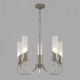 Подвесная люстра Eurosvet Banci 60117/5 никель