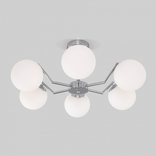 Люстра на штанге Eurosvet Frost 70154/6 хром