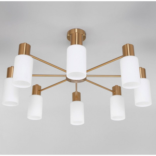 Люстра на штанге Eurosvet Vegga 70160/8 латунь