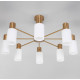 Люстра на штанге Eurosvet Vegga 70160/8 латунь