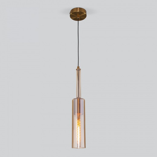 Подвесной светильник Eurosvet Graf 50226/1 янтарный