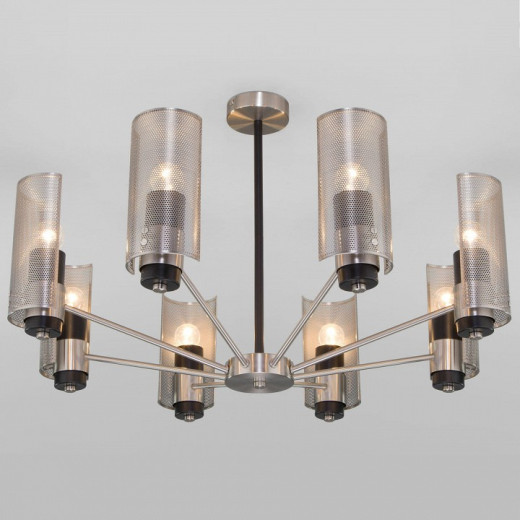 Люстра на штанге Eurosvet Grino 70139/8 никель