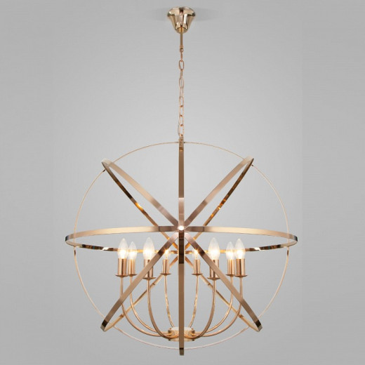 Подвесная люстра Eurosvet Santi 60139/8 золото