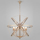 Подвесная люстра Eurosvet Santi 60139/8 золото