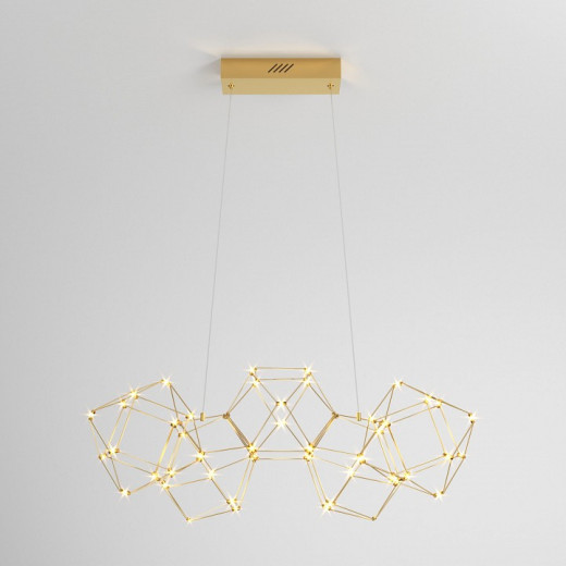 Подвесная люстра Eurosvet Uma 90168/5 медь