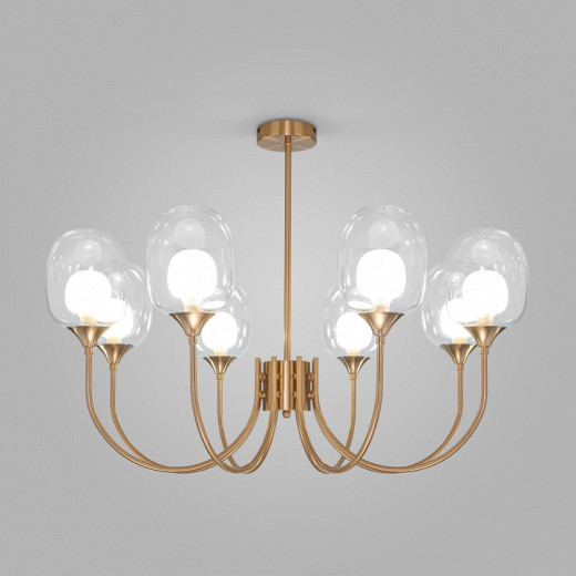 Люстра на штанге Eurosvet Spritz 70217/8 латунь