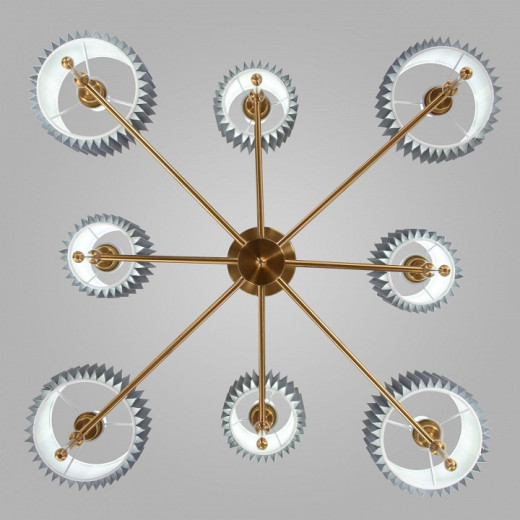 Люстра на штанге Eurosvet Notturno 60162/8 латунь