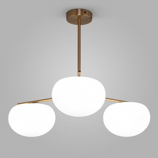 Люстра на штанге Eurosvet Like 30190/3 латунь