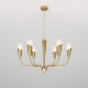 Подвесная люстра Eurosvet Rhyton 60167/6 латунь