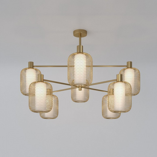 Люстра на штанге Eurosvet Voile 30192/8 золото