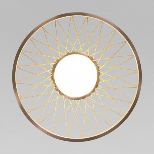 Накладной светильник Eurosvet Cesta 40018/1 LED коричневый