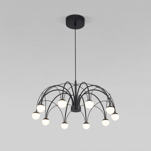 Подвесная люстра Eurosvet Ragno 90034/10 LED черный