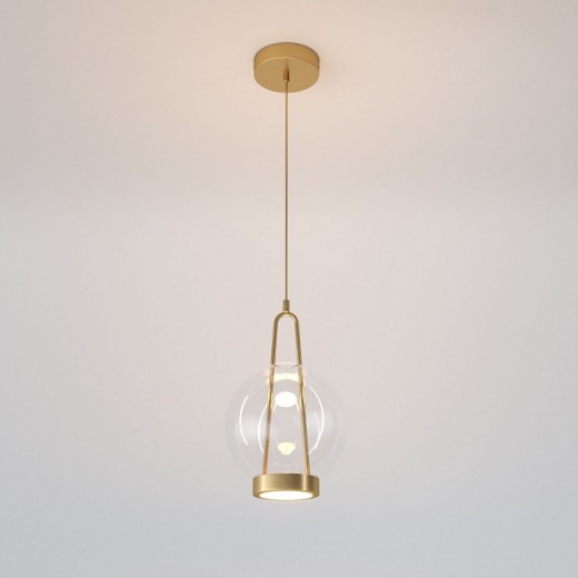 Подвесной светильник Eurosvet Frasco 50267/1 LED латунь