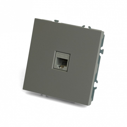 Розетка Ethernet RJ-45 без рамки Stekker Эмили 49951