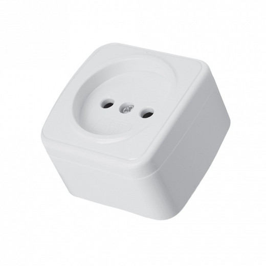 Розетка без заземления Stekker Basic 50074