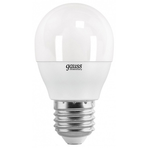 Лампа светодиодная Gauss LED Elementary Globe E27 10Вт 3000K 53210
