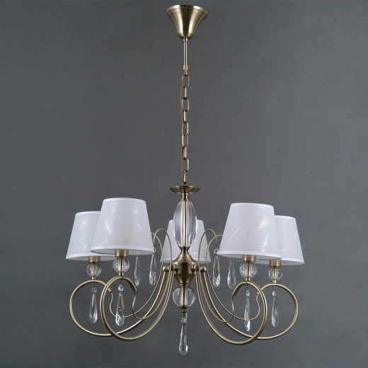 Подвесная люстра ILLUMICO CASTOR IL0193-5PSQ-24 AB CASTOR