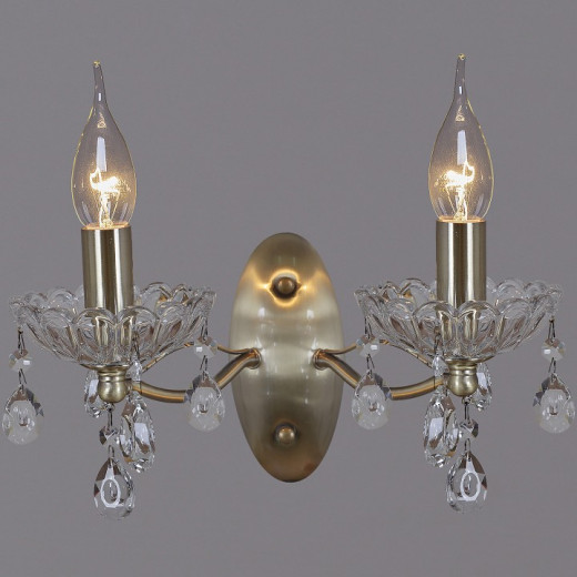 Бра ILLUMICO CASTOR IL0265-2WSQ-24 AB CASTOR