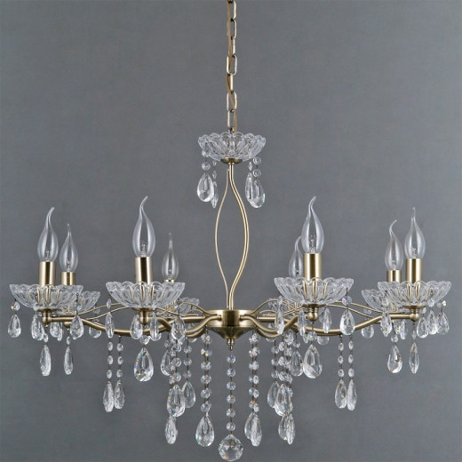 Подвесная люстра ILLUMICO CASTOR IL0265-8PSQ-24 AB CASTOR