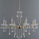 Подвесная люстра ILLUMICO CASTOR IL0265-8PSQ-24 AB CASTOR