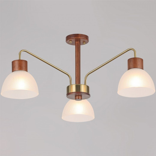 Люстра на штанге ILLUMICO  IL0286-3C-79 BR