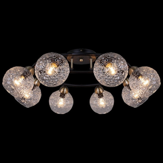 Потолочная люстра ILLUMICO  IL0296-8CSQ-79 BK AB