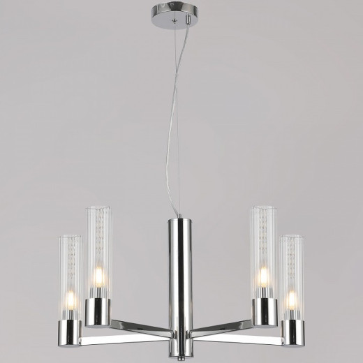 Подвесная люстра ILLUMICO  IL0313-5P-79 CR