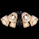 Люстра на штанге ILLUMICO  IL0344-8CSQ-79 BK AB