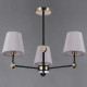 Люстра на штанге ILLUMICO CASTOR IL0394-3CSQ-24 BK AB CASTOR