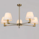 Люстра на штанге ILLUMICO BRASS IL0501-5P-79 BRASS