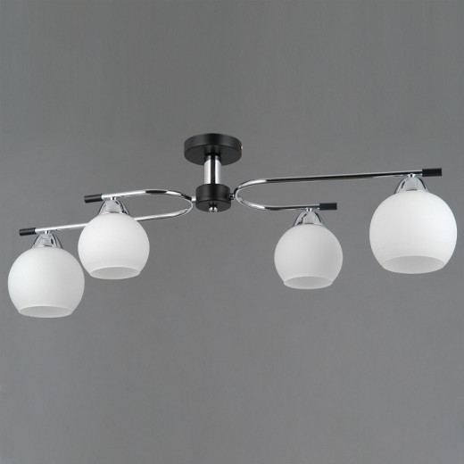 Потолочная люстра ILLUMICO LIBRA IL0638-4CSQ-24 CR BK LIBRA