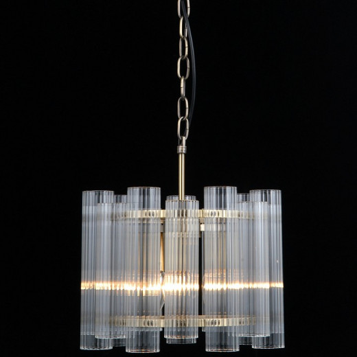 Подвесная люстра ILLUMICO LYRA IL0686-3PSQ-24 AB LYRA