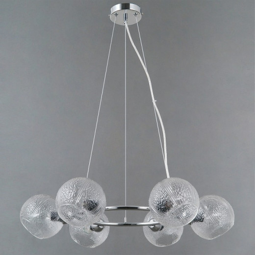 Потолочная люстра ILLUMICO ARIES IL0728-6PSQ-24 CR ARIES