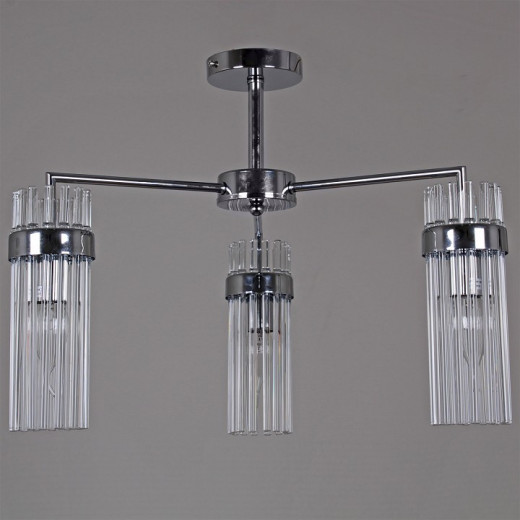 Люстра на штанге ILLUMICO GENOA IL0761-3CSQ-25 CR GENOA