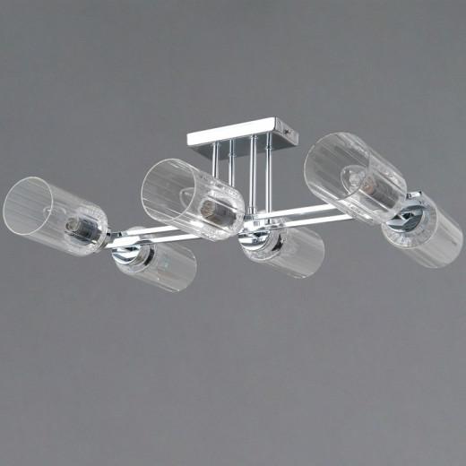 Люстра на штанге ILLUMICO NAPLES IL0780-6CSQ-25 CR NAPLES