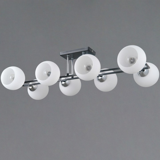 Потолочная люстра ILLUMICO TRENTO IL0791-8CSQ-25 BK CR TRENTO