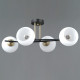 Потолочная люстра ILLUMICO TRENTO IL0798-4CSQ-25 BK AB TRENTO