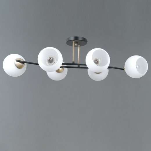 Потолочная люстра ILLUMICO TRENTO IL0798-6CSQ-25 BK AB TRENTO