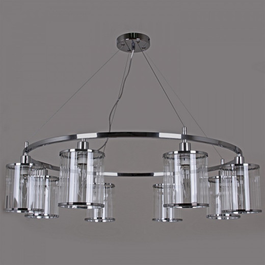 Подвесная люстра ILLUMICO  IL1182-8P-79 CR