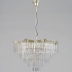 Подвесная люстра ILLUMICO LYRA IL3575-8+4PSQ-24 GD LYRA