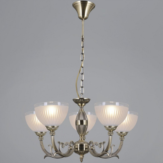 Подвесная люстра ILLUMICO CAPELLA IL9939-5PSQ-24 AB CAPELLA