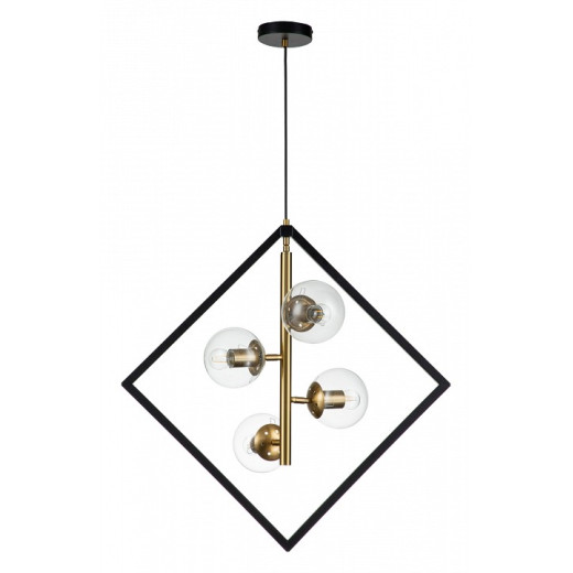 Подвесная люстра Indigo Faccetta 13005/A/4P Black