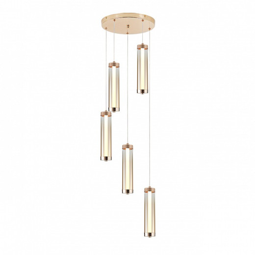 Подвесной светильник Indigo Rilucente 11061/5P Gold
