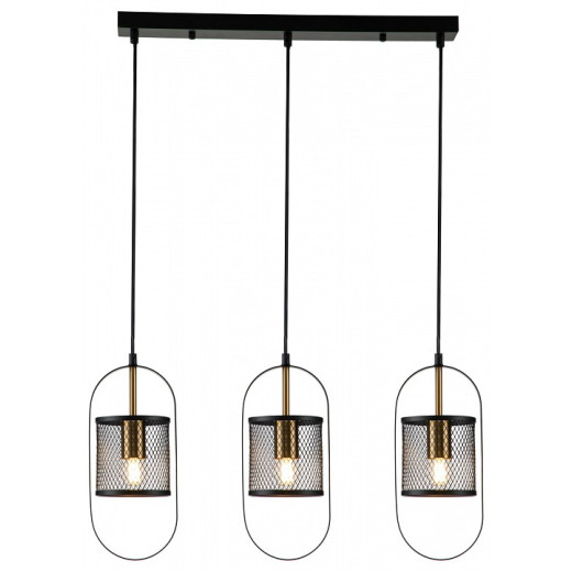 Подвесной светильник Indigo Via 10009/3P Black