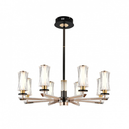 Люстра на штанге Indigo Grandioso 13038/8R Black