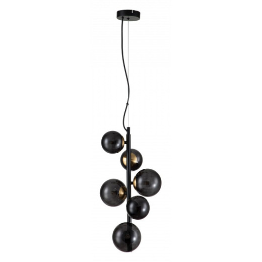 Подвесная люстра Indigo Molecola 11018/6P Black