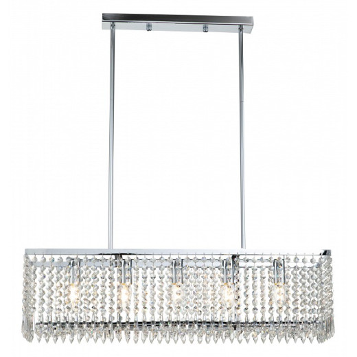 Люстра на штанге Indigo Sfarzo 12005/5RL Chrome